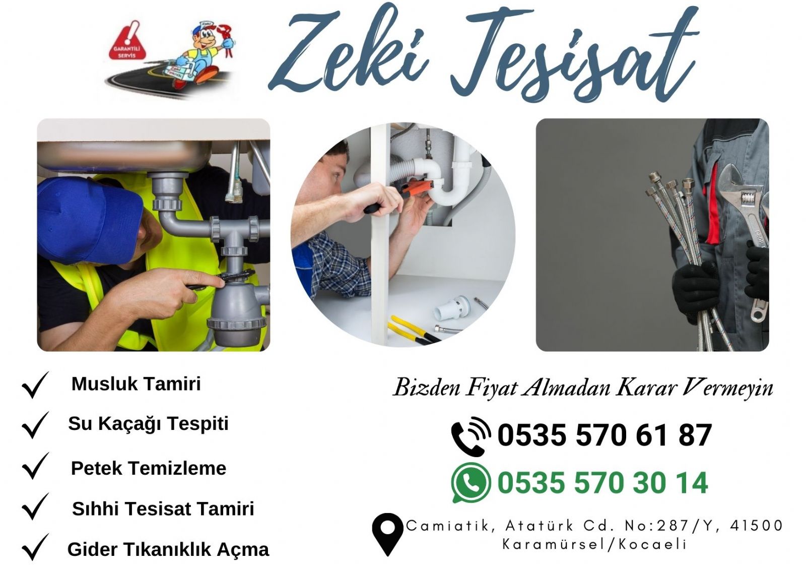 Karamürsel Su Tesisatçısı